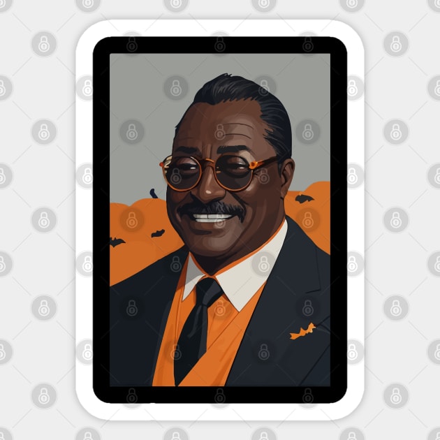 Albert King - halloween Sticker by Moulezitouna